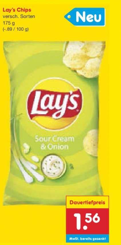 Lay S Chips Angebot Bei Netto Marken Discount 1Prospekte De