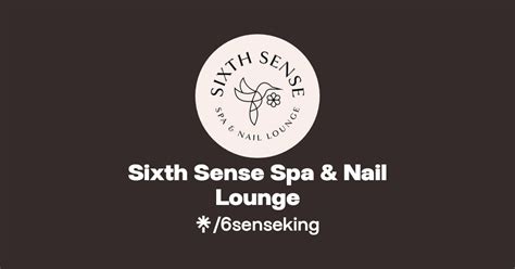 Sixth Sense Spa Nail Lounge Instagram Facebook Linktree