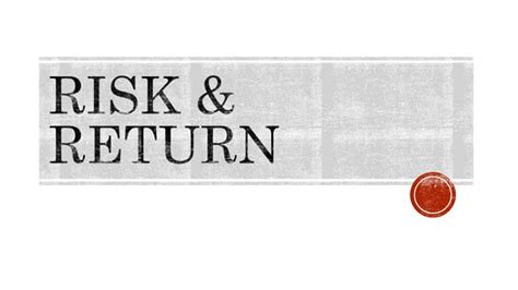 risk and return.pptx