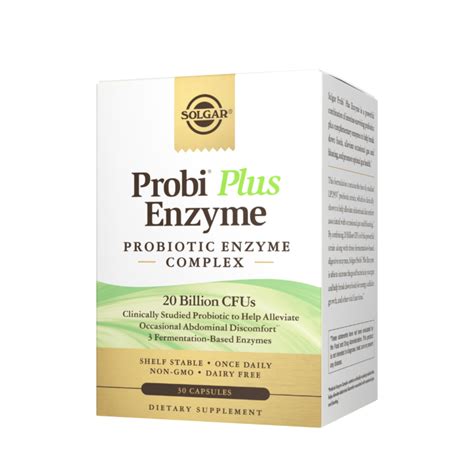 Probi® Plus Enzyme Capsules | Digestive Health | Solgar