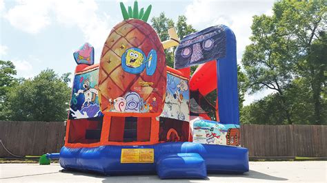 Usa Spongebob 5in1 Rentals Sky High Party Rentals