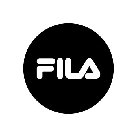 Fila black logo symbol editorial vector 26783675 Vector Art at Vecteezy