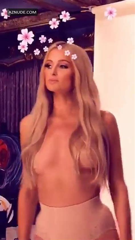 Paris Hilton Topless For Her New Photoshoot Aznude