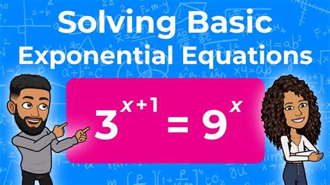 Solving Basic Exponential Equations With Different Bases Partners In