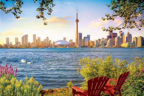 View from Toronto Island - Athena Posters