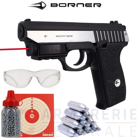 Pistolet Borner Panther Laser Bb S Joules Armurerie Centrale