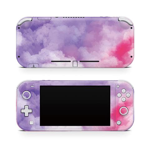 The Nintendo Switch Lite Vinyl Skin Purple Aesthetics Switch Etsy