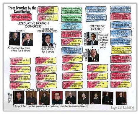 Three Branches Of Government Worksheet