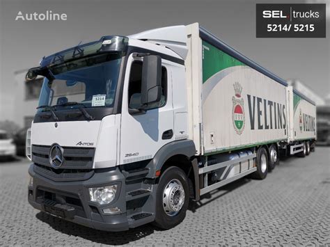 Mercedes Benz Antos 2540 LKW VOITH Retarder Ladebordwand Lenkachse