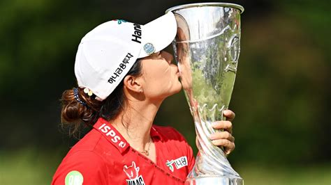 Minjee Lee wins Amundi Evian Championship with record-tying comeback