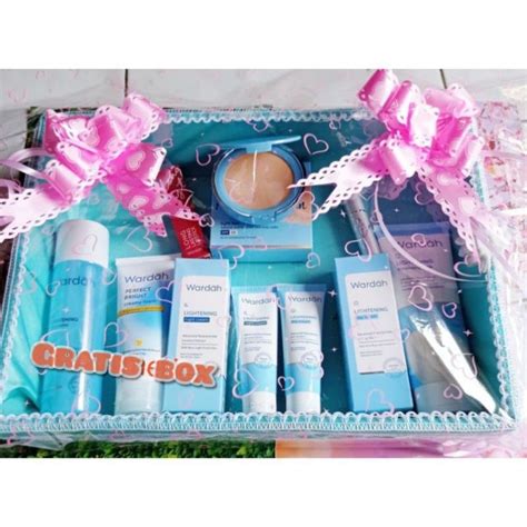 Jual Paket Wardah Lightening Kado Seserahan Maskawin Hantaran Ulang