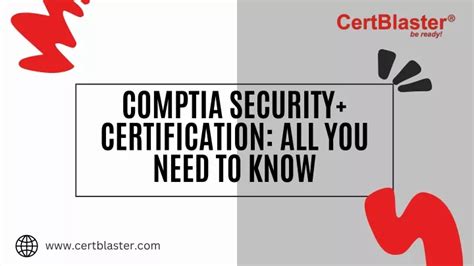 Ppt Comptia Security Certification All You Need To Know Powerpoint