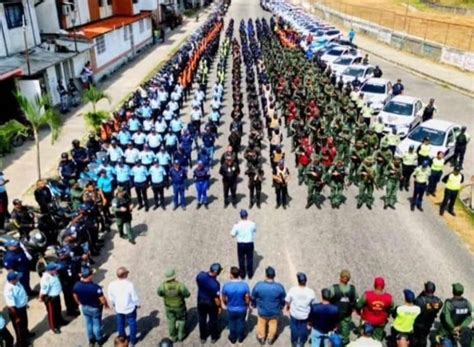 Despliegue De Seguridad Carnavales Seguros En Miranda Ven