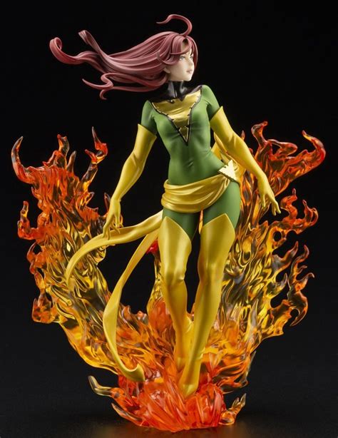 NYCC 2020 Exclusive Kotobukiya Green Phoenix Rebirth Bishoujo Statue