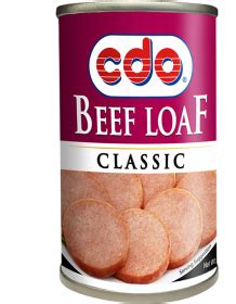 CDO BEEF LOAF 210G – SRS Sulit