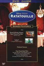 Ratatouille DVD Guide & Scene Selection (2007) : Walt Disney Studios Home Entertainment : Free ...