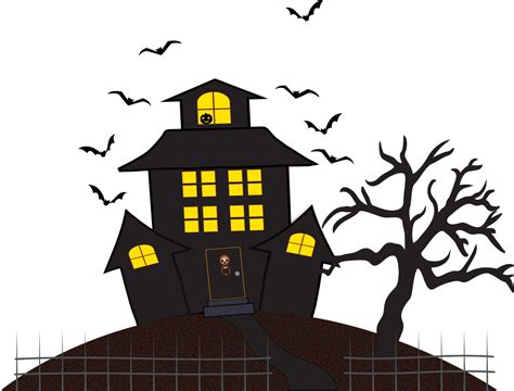 Download Halloween, Haunted House, Clipart. Royalty-Free Vector Graphic ...