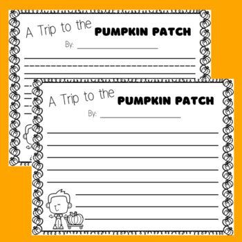 Halloween Writing Prompts | October Pumpkin Fall Writing | TPT