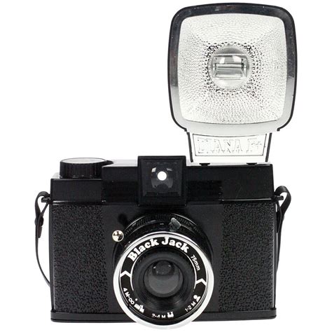 Lomography Diana F+ Medium Format Camera (Black Jack) HP700BJ