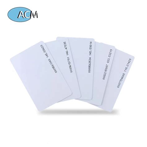 China Rfid Uhf Tag Card Wholesale Uhf RFID Card Suppliers Uhf Rfid Pvc