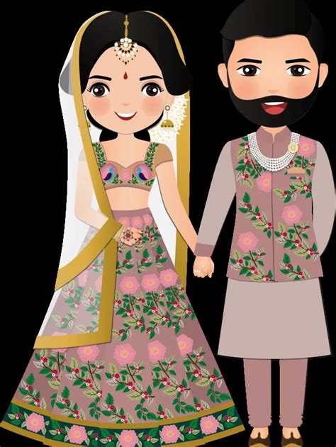 Best Marriage Wedding Couple Cartoon - Crafty Art Graphic Design Tool