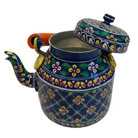 Hand Painted Tea Kettle Aluminium At Rs Piece Jaipur Id