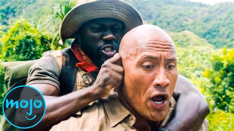 Top 10 Funniest Moments in Jumanji: Welcome to the Jungle - YouTube