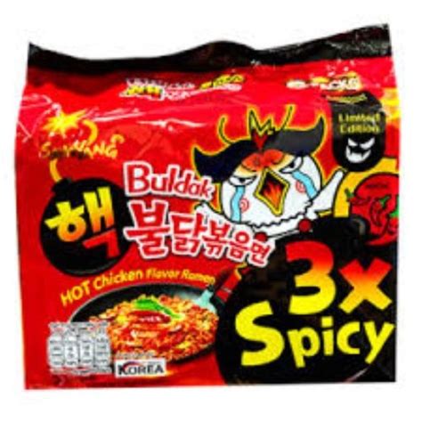 5pak Ramen Buldak Ostry Kurczak 3x Ostry 140g Korea House Sklep Koreański