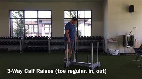 3 Way Calf Raises Youtube