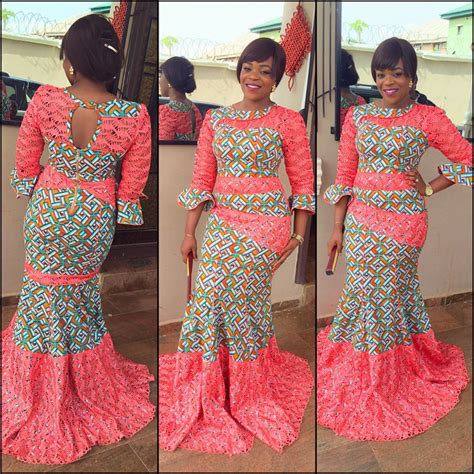 Lace And Ankara Styles Combinations Dezango