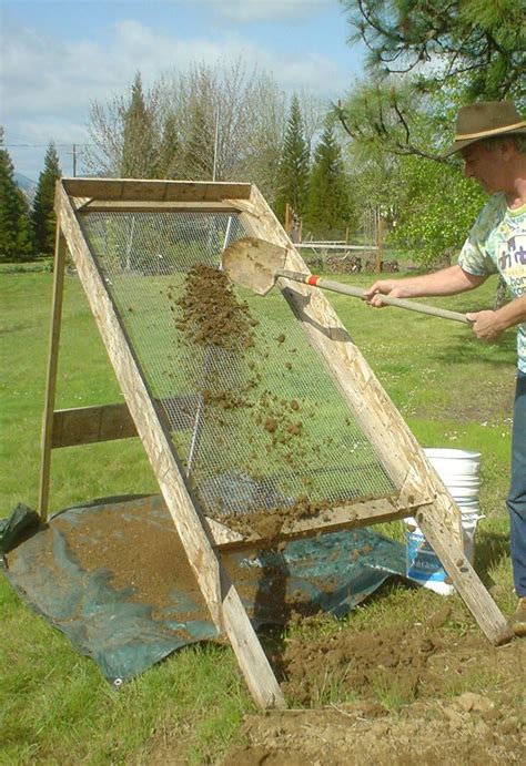 A Compost Screen Compost Compost Soil Garden Projects