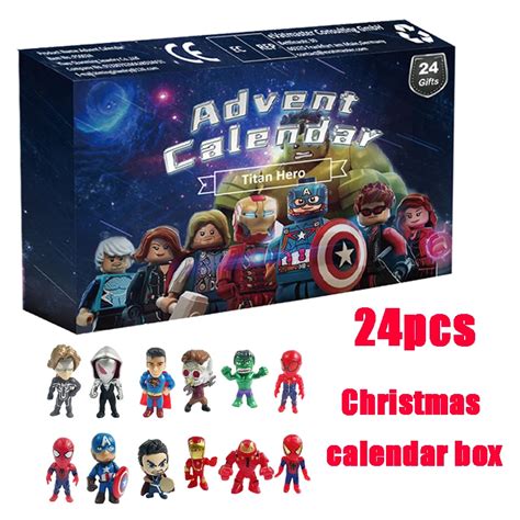 Disney Marvel Adventskalender Doos Pcs Geschenken Avengers Anime