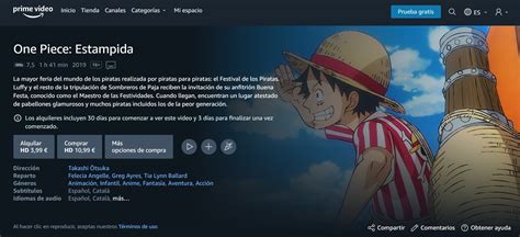 One Piece Dónde ver todo el anime en España