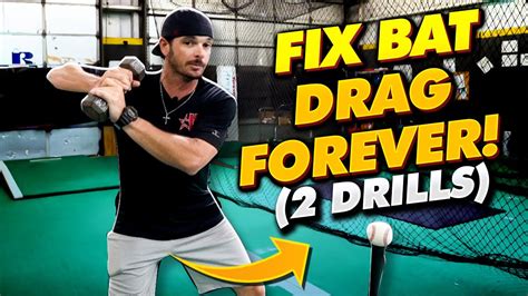 How To Fix Bat Drag Hitting Drills With The Baseball Doctor Youtube