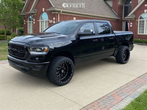 2020 Ram 1500 With 22x12 44 TIS 544BM And 33 12 5R22 Terrain