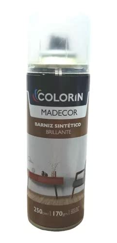 Colorín Barniz Sintético Madecor Brillante Aerosol 250cc