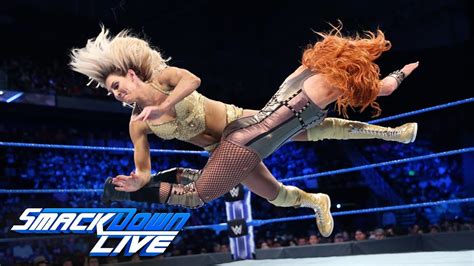 Charlotte Flair Vs Becky Lynch Smackdown Live June 5 2018 Youtube