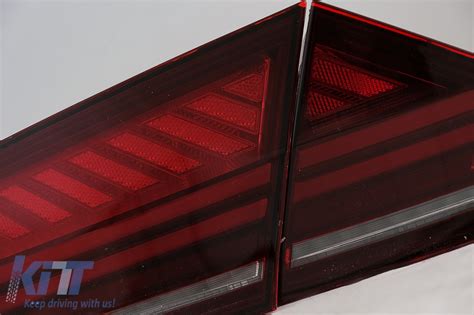 LED Light Bar Taillights Suitable For Audi A7 4G 2010 2014 Facelift