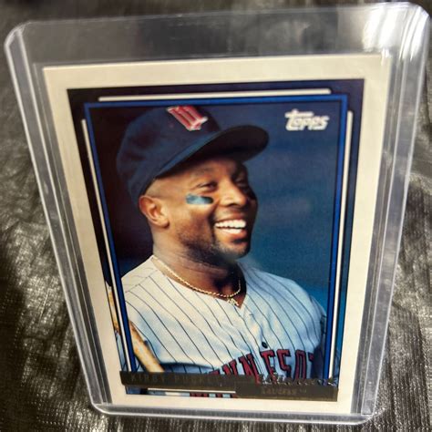 Yahoo Topps Winner Kirby Puckett Minnesota Twi