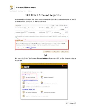 Fillable Online Hr Ucf Employee Sign In Paperwork UCF Human Resources