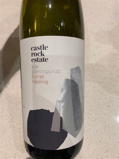 2018 Castle Rock Estate Riesling Turret Australia Western Australia