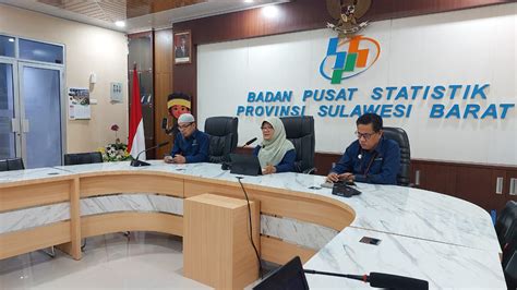 BPS Sulbar Rilis Pertumbuhan Ekonomi Sulbar Pada Triwulan II 2024