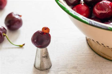 How To Pit Cherries Without A Pitter