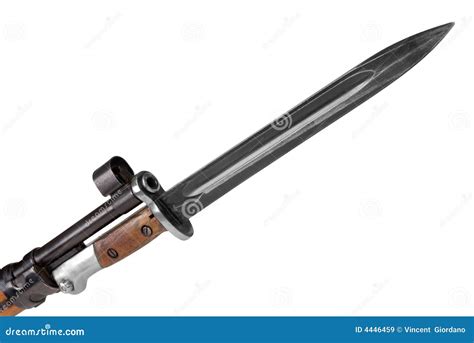 Military Rifle With Bayonet Stock Image Image Of Grip German 4446459