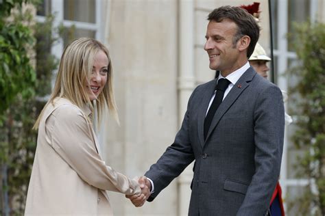 Incontro A Palazzo Chigi Tra Meloni E Macron Una Prospettiva Sul