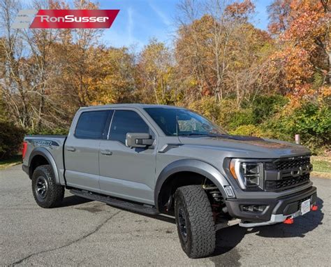 2021 Ford F 150 Raptor 4x4 Supercrew One Owner 8700 Miles Lead Foot Gray