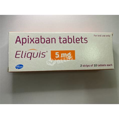 ELIQUIS 5MG TABLET - pharmacyneeds