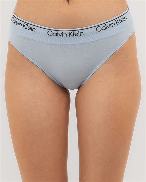 Shop Calvin Klein Underwear Modern Cotton Naturals Bikini Brief In