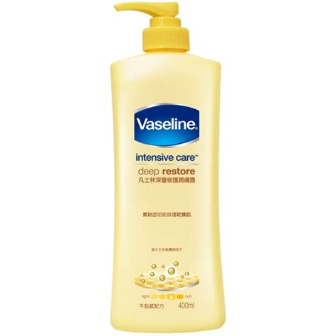 【vaseline 凡士林】深層修護潤膚露 400ml 蝦皮購物