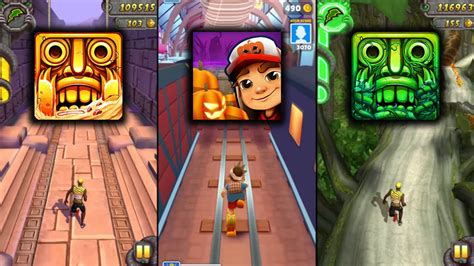 Temple Run 2 Blazing Sands Vs Subway Surfers Cambridge Vs Temple Run 2